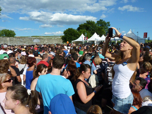 Spectacle de Bon Jovi au Festival d'été de Québec sur les plaines d'Abraham, Québec, Canada (9 juillet 2012)